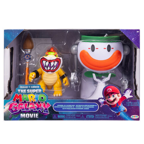 Bowser Jr. & Clown Car Deluxe Figure Set – The Super Mario Galaxy Movie