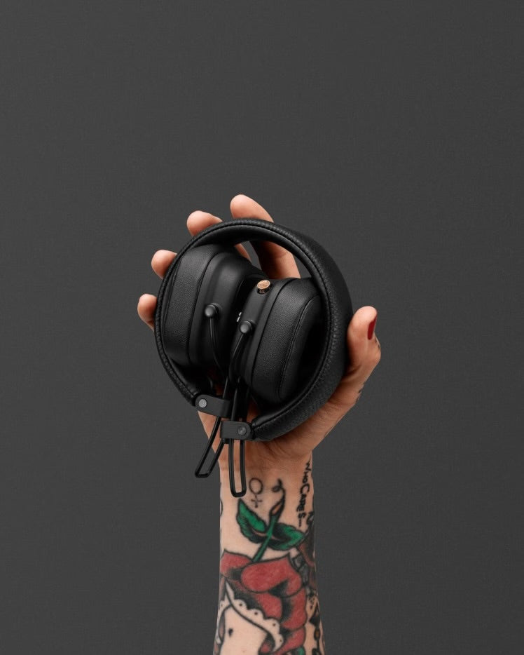 MAJOR IV Wireless Bluetooth Headphones – Black / Brown