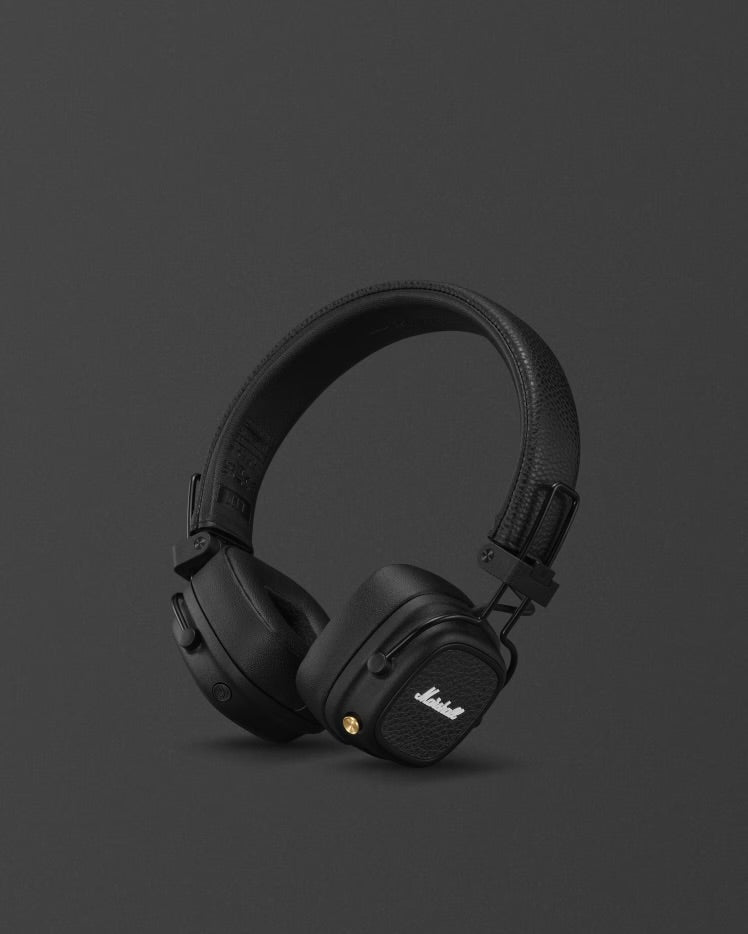 Marshall Major V Wireless Bluetooth Headphones – Black