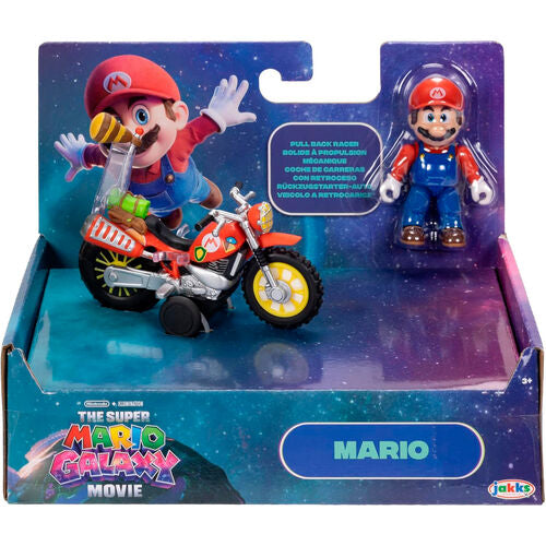 Mario Pull Back Racer & Figure Set – The Super Mario Galaxy Movie