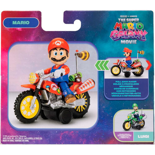 Mario Pull Back Racer & Figure Set – The Super Mario Galaxy Movie
