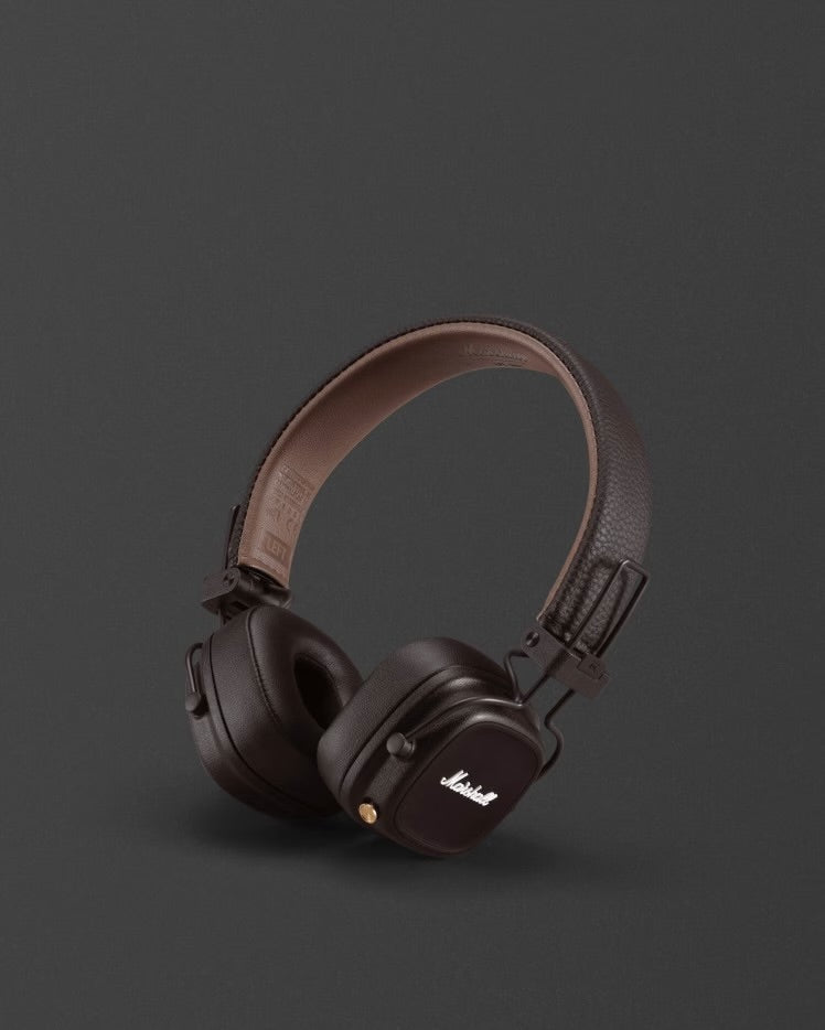 MAJOR IV Wireless Bluetooth Headphones – Black / Brown