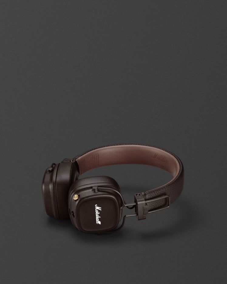 MAJOR IV Wireless Bluetooth Headphones – Black / Brown